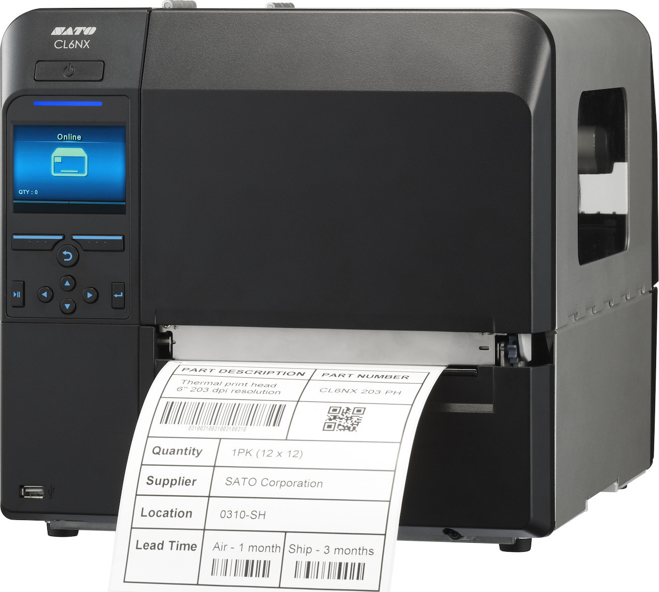 Sato CL6NX Εκτυπωτής Ετικετών USB, Serial, Bluetooth, Ethernet 305 dpi