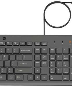 HP Wired Keyboard And Mouse 150 - Σετ με Ποντίκι Αγγλικό US