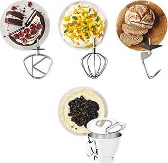 Kenwood Titanium Chef Baker XL Κουζινομηχανή 1200W με Ανοξείδωτο Κάδο 7lt - Image 4