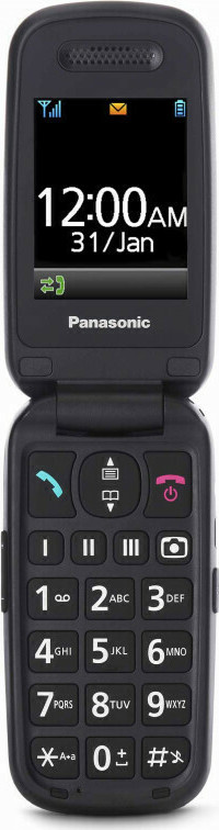 Panasonic KX-TU446 Single SIM Κινητό με Μεγάλα Κουμπιά Κόκκινο - Image 6