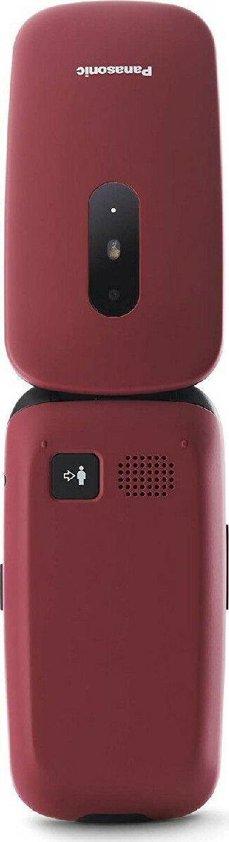 Panasonic KX-TU446 Single SIM Κινητό με Μεγάλα Κουμπιά Κόκκινο - Image 3