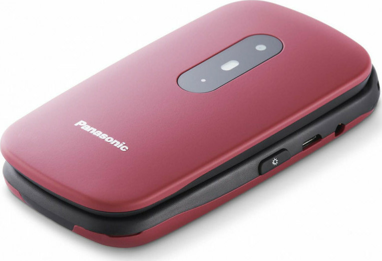 Panasonic KX-TU446 Single SIM Κινητό με Μεγάλα Κουμπιά Κόκκινο - Image 5