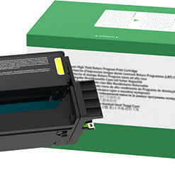 Lexmark 20N20Y0 Γνήσιο Toner Laser Εκτυπωτή Κίτρινο Return Program 1500 Σελίδων