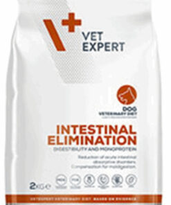 VetExpert Intestinal 2kg Ξηρά Τροφή για Ενήλικους Σκύλους με Τόνο, Κοτόπουλο, Ρύζι, Πουλερικά, Καλαμπόκι, Κρέας και Συκώτι