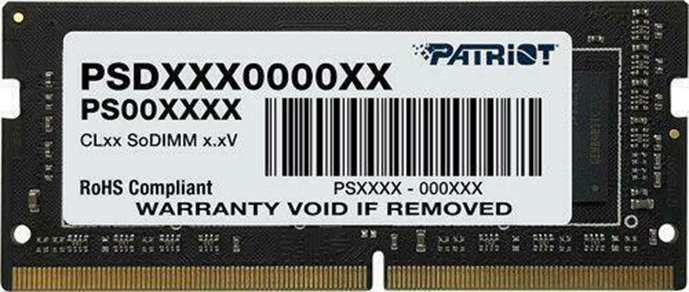 Patriot Signature DDR4 με Module 1x16GB και Ταχύτητα 2400 για Laptop PSD416G240081S