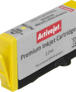 Alternative view of Active Jet Συμβατό Μελάνι Εκτυπωτή InkJet HP 655 CZ112AE 600 Σελίδων 12ml Κίτρινο