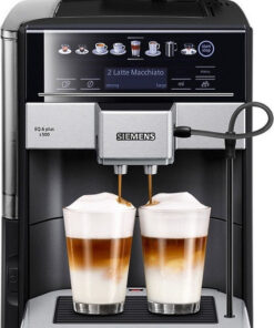 Siemens Eq.6 Plus S500 Αυτόματη Μηχανή Espresso 1500W Πίεσης 19bar με Μύλο Άλεσης Μαύρη
