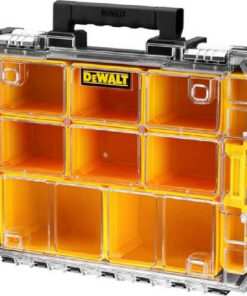 Dewalt Tstak Ταμπακιέρα Εργαλείων 10 Θέσεων με Αφαιρούμενα Κουτιά Κίτρινη 44x33.7x11.95εκ.