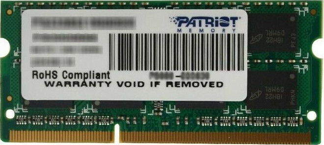 Patriot DDR3 με Module 1x8GB και Ταχύτητα 1600 για Laptop PSD38G16002S - Image 8