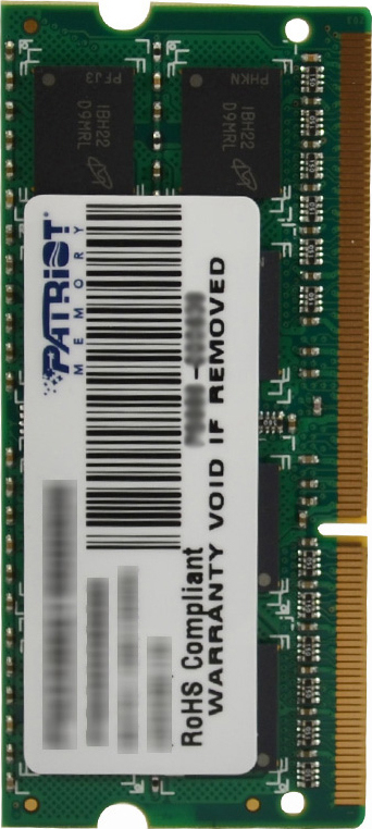 Patriot DDR3 με Module 1x8GB και Ταχύτητα 1600 για Laptop PSD38G16002S - Image 4