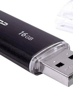Silicon Power Ultima U02 16GB USB 2.0 Stick Μαύρο