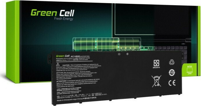 Green Cell Συμβατή Μπαταρία για Acer Aspire A515/A517/E15/ES1-512 με 3200mAh - Image 7