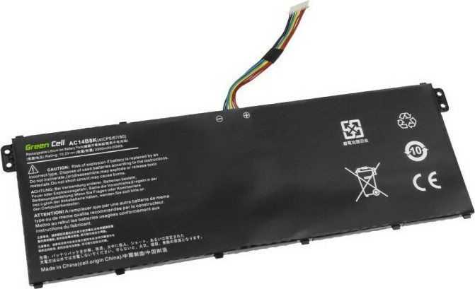 Green Cell Συμβατή Μπαταρία για Acer Aspire A515/A517/E15/ES1-512 με 3200mAh - Image 6