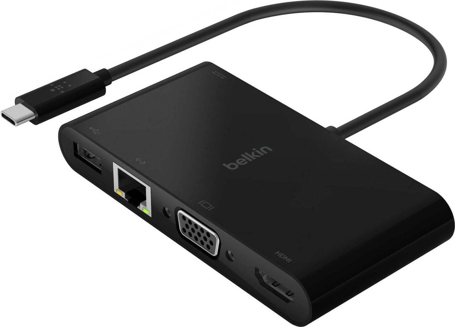 Belkin USB-C Docking Station με HDMI 4K PD Ethernet (AVC004BTBK)