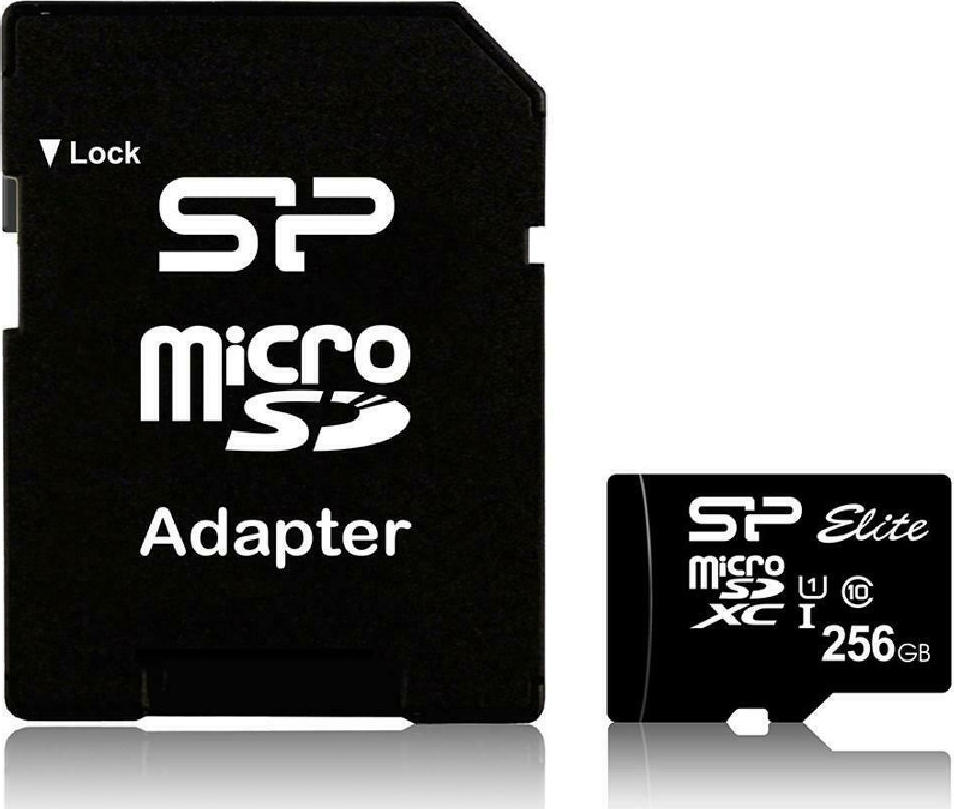 Silicon Power Elite microSDXC 256GB Class 10 U1 UHS-I