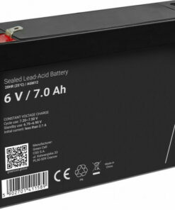 Green Cell με Χωρητικότητα 7Ah και Τάση 6V AGM12 1τμχ