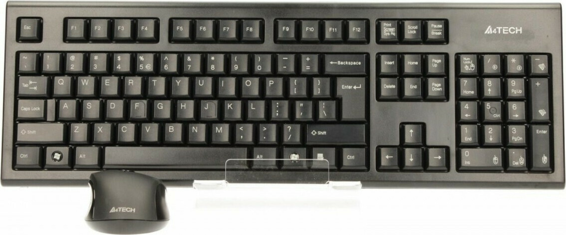 A4Tech Wireless Desktop Padless 7100n - Σετ με Ποντίκι Αγγλικό UK - Image 9