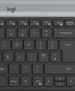 Logitech MK470 Ασύρματο Σετ Πληκτρολόγιο & Ποντίκι Αγγλικό US Γκρι
