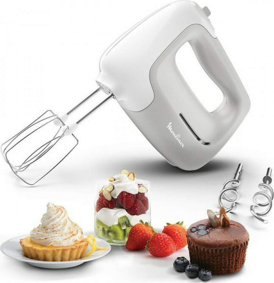Moulinex Μίξερ Χειρός 450W Γκρι - Image 5