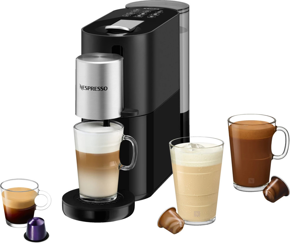 Krups Atelier για Κάψουλες Nespresso Black - Image 10
