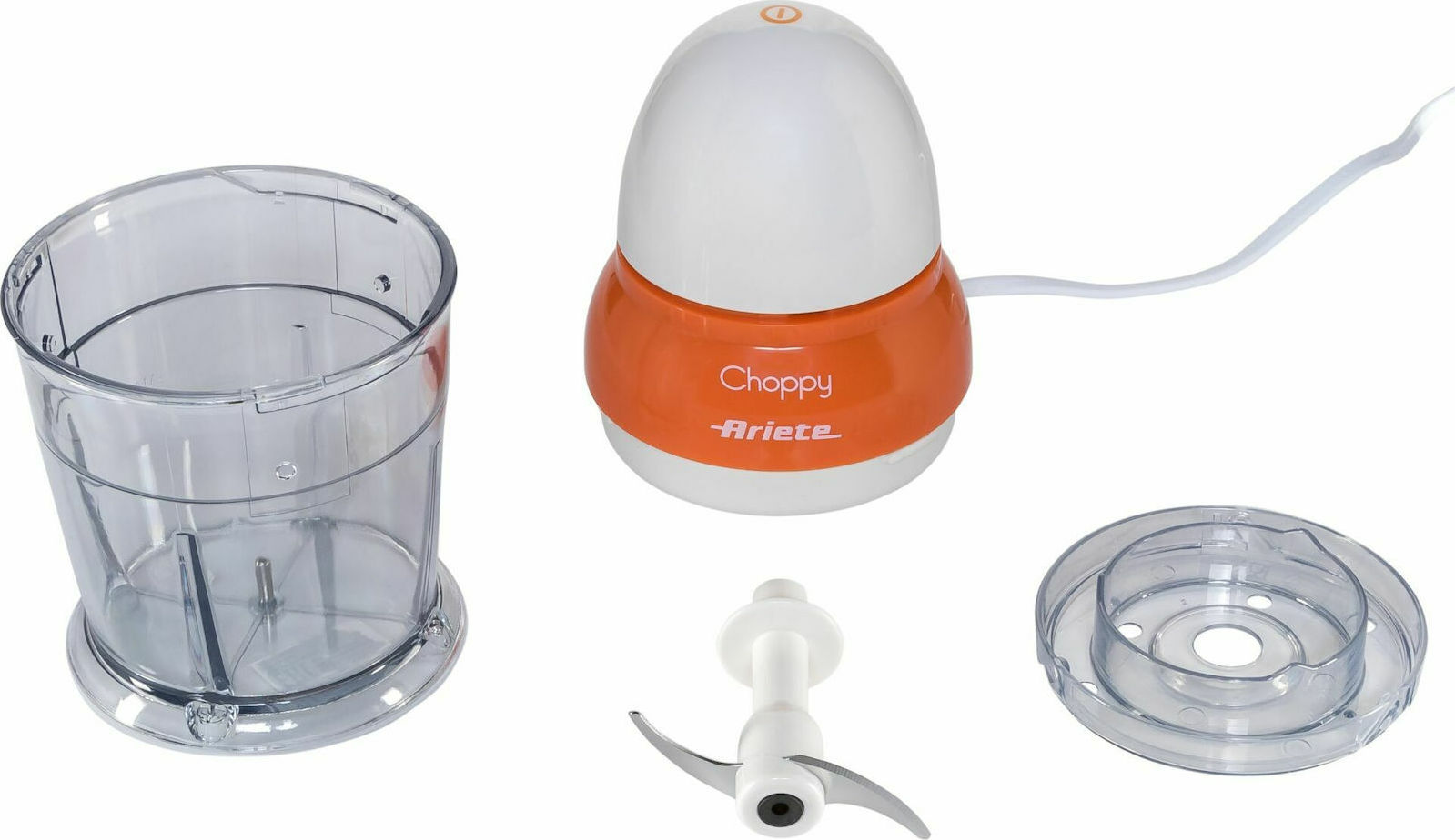 Ariete Choppy Πολυκόπτης Multi 160W με Δοχείο 250ml Πορτοκαλί - Image 7