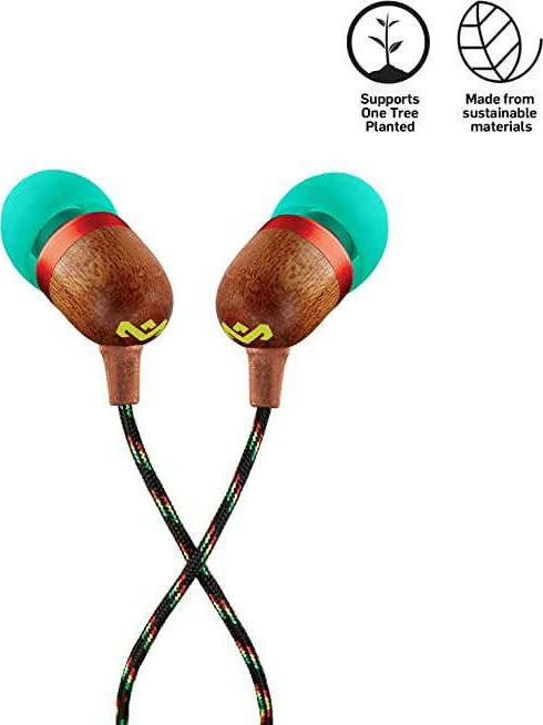 The House Of Marley Smile Jamaica Mic In-ear Handsfree Ακουστικά με Βύσμα 3.5mm - Image 6