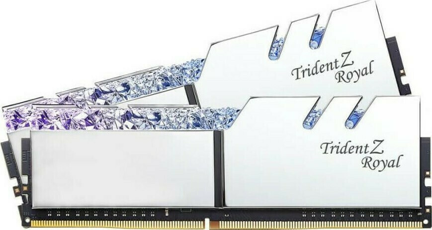 G.Skill Trident Z Royal DDR4 32GB RAM με 2x16GB Modules και Ταχύτητα 3600 για Desktop F4-3600C18D-32GTRS - Image 3