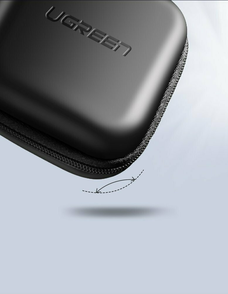 Ugreen Θήκη Σιλικόνης με Γάντζο σε Μαύρο χρώμα για Apple AirPods - Image 8