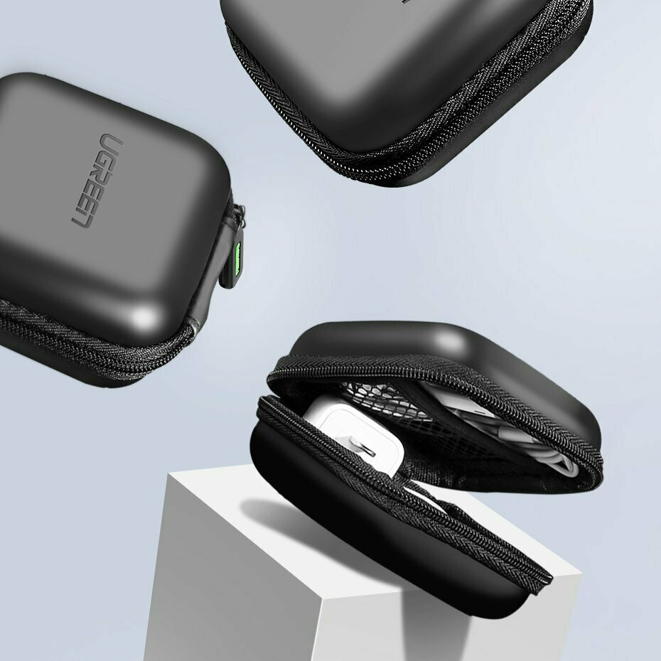 Ugreen Θήκη Σιλικόνης με Γάντζο σε Μαύρο χρώμα για Apple AirPods - Image 7