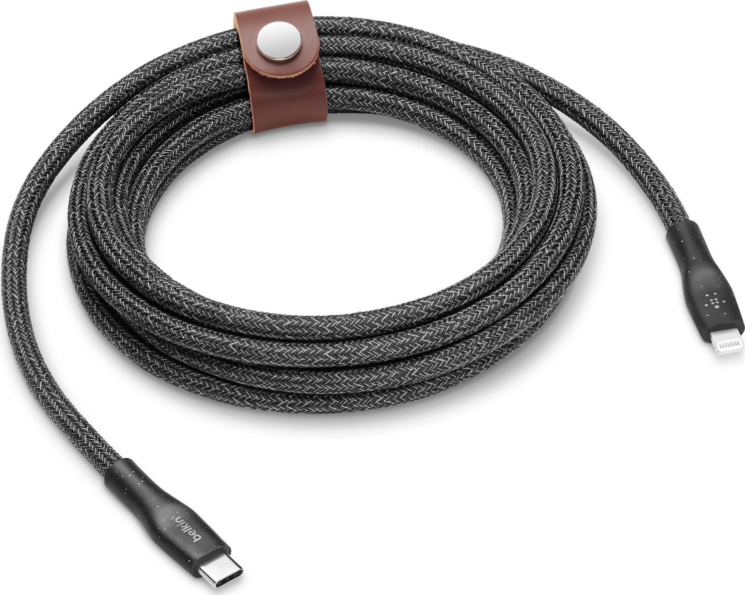 Belkin Regular USB to Lightning / Type-C / micro USB Cable Μαύρο 1m (CAC001BT1MBK) - Image 5