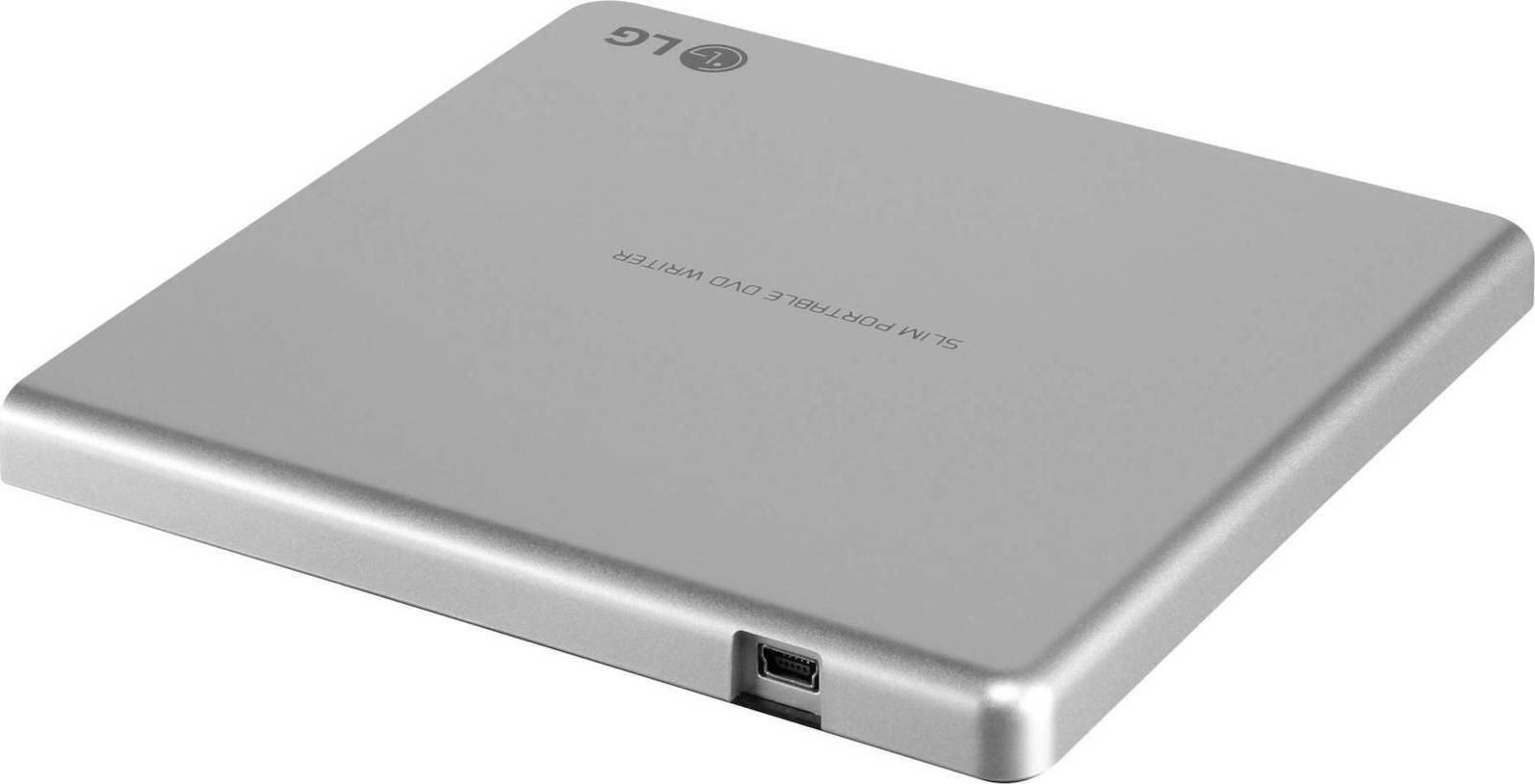 Hitachi-LG Data Storage Εξωτερικός Οδηγός Εγγραφής/Ανάγνωσης CD/DVD για Desktop / Laptop Ασημί GP57ES40.AHLE10B - Image 4