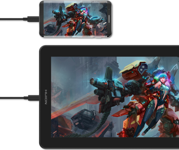 Huion Kamvas 13 Γραφίδα Σχεδίασης με Όθονη FHD 13.3" - Image 7