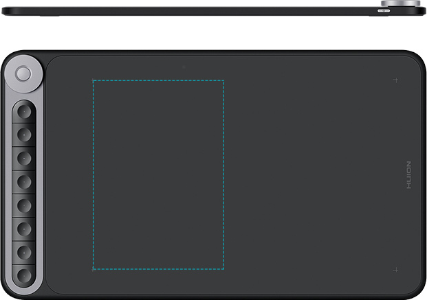 Huion Q620M Inspiroy Dial Γραφίδα Σχεδίασης χωρίς Οθόνη με Bluetooth - Image 4