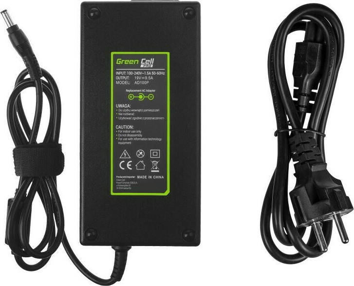 Green Cell Φορτιστής Laptop 180W 19V 9.5A για Asus με Αποσπώμενο Καλώδιο Τροφοδοσίας - Image 3