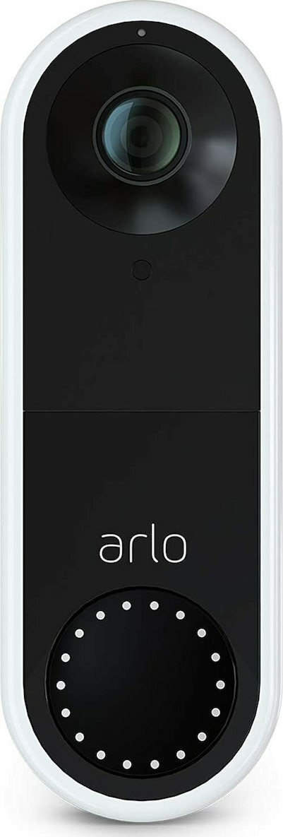 Arlo Verisure Ασύρματο Κουδούνι Πόρτας Wi-Fi Συμβατό με Google Home Μαύρο