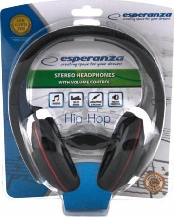 Esperanza EH121 Hip-Hop 3.5mm Μαύρα - Image 9