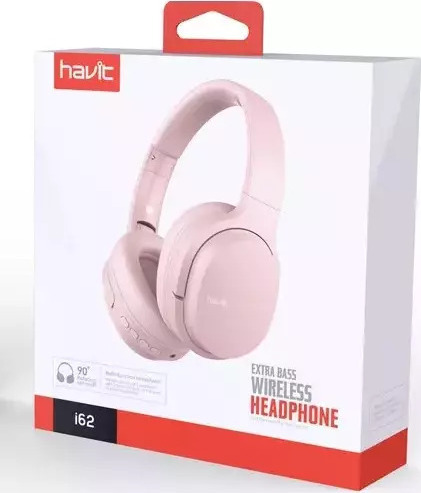 Havit I62 Bluetooth / 3.5mm με 8 ώρες Λειτουργίας Ροζ - Image 6