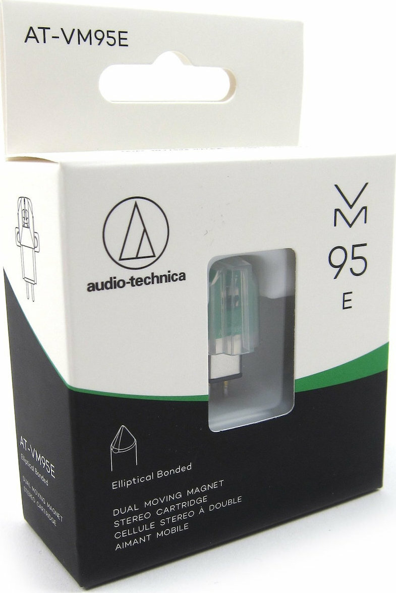 Audio Technica Κεφαλή Πικάπ AT-VM95E Κινητού Μαγνήτη σε Πράσινο Χρώμα - Image 8