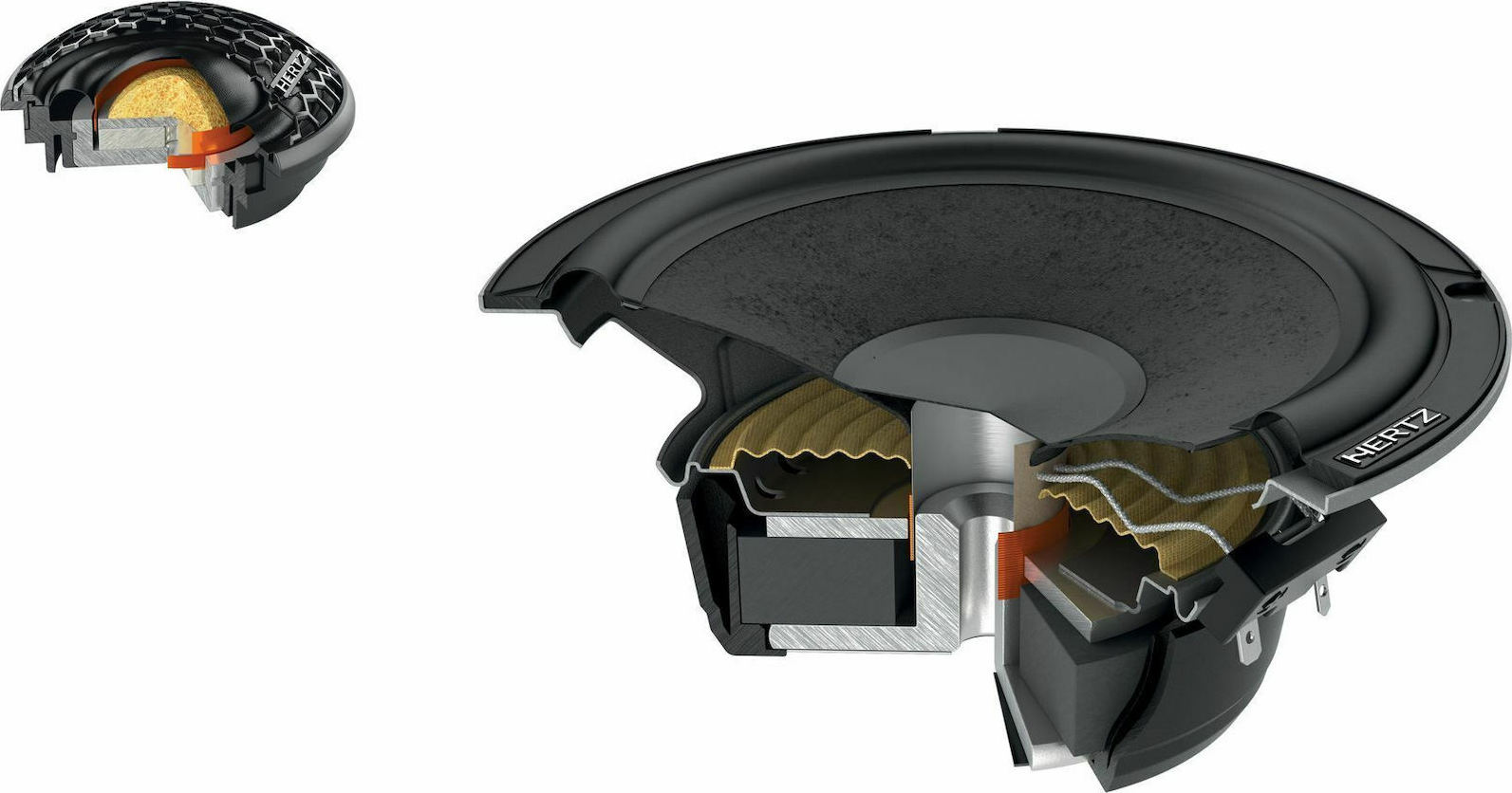 Hertz Σετ Ηχεία Αυτοκινήτου CK 165L Διαιρούμενα 6.5" με 100W RMS (2 Δρόμων) - Image 6