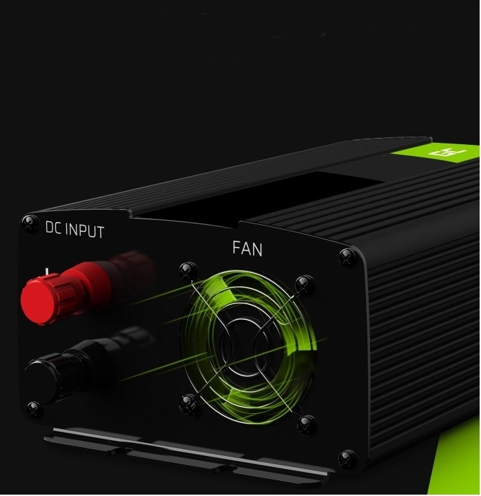 Green Cell Inverter Αυτοκινήτου Τροποποιημένου Ημιτόνου 300W για Μετατροπή 12V DC σε 230V AC με 1xUSB INV01DE - Image 3