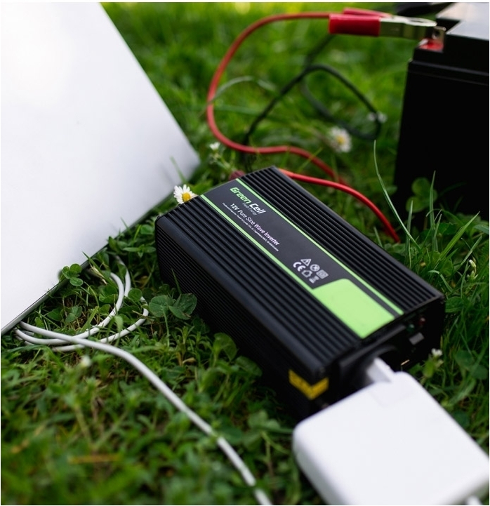 Green Cell Inverter Αυτοκινήτου Τροποποιημένου Ημιτόνου 500W για Μετατροπή 24V DC σε 230V AC με 1xUSB - Image 8