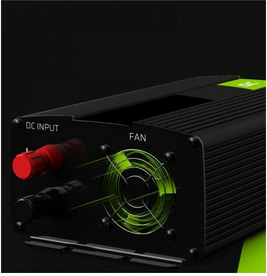 Green Cell Car Power Inverter Αυτοκινήτου Τροποποιημένου Ημιτόνου 600W για Μετατροπή 24V DC σε 230V AC με 1xUSB - Image 9