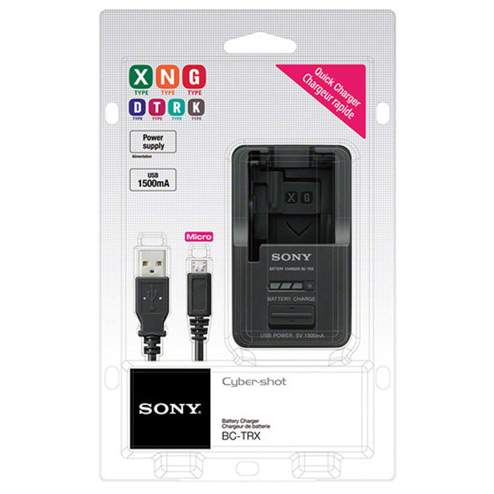 Sony Μονός Φορτιστής Μπαταρίας BC-TRW - Image 4