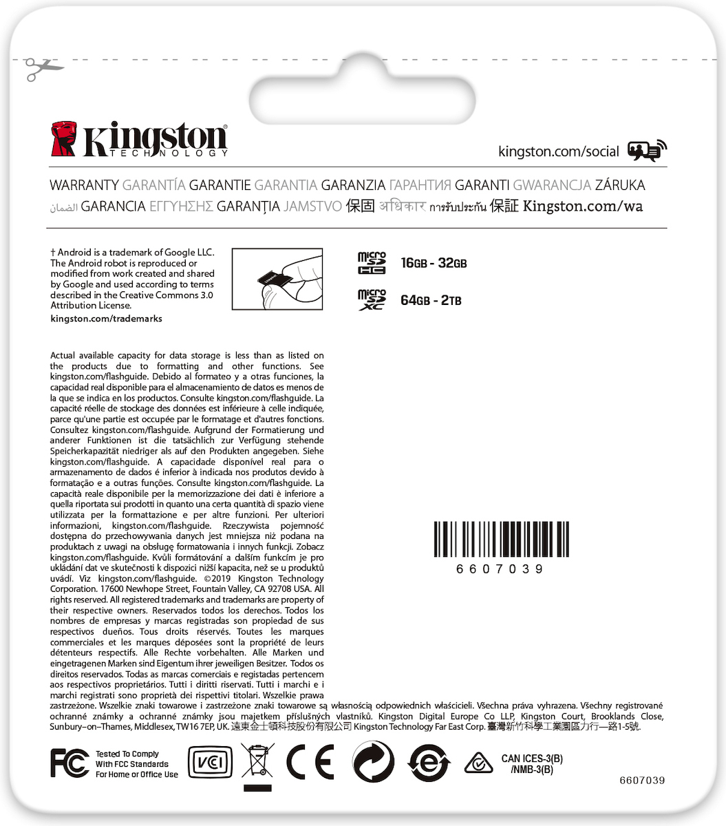 Kingston Canvas Go Plus microSDXC Class 10 U3 V30 UHS-I - Image 6