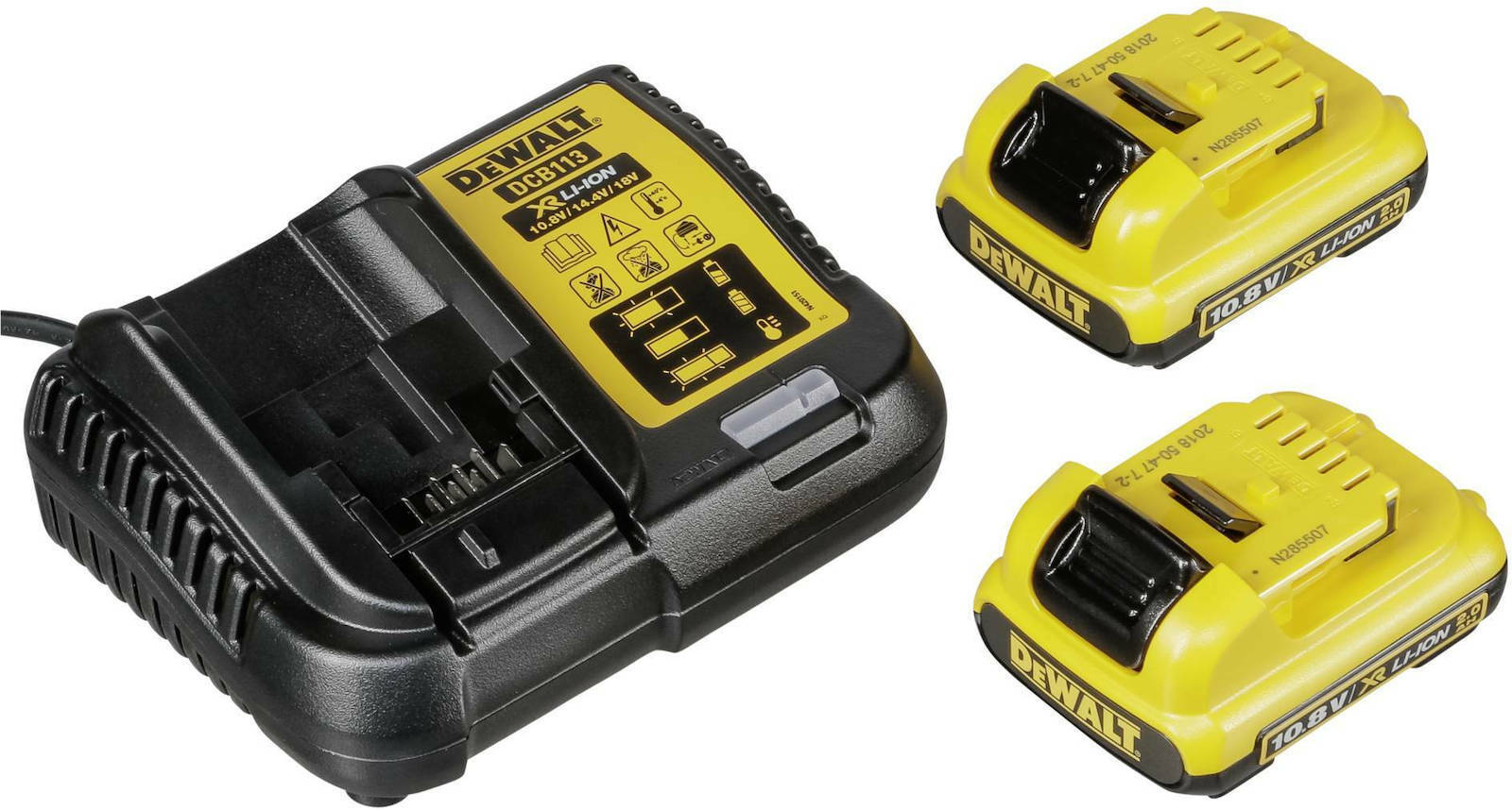 Dewalt DCD710D2 Δραπανοκατσάβιδο 10.8V 2x2Ah - Image 6