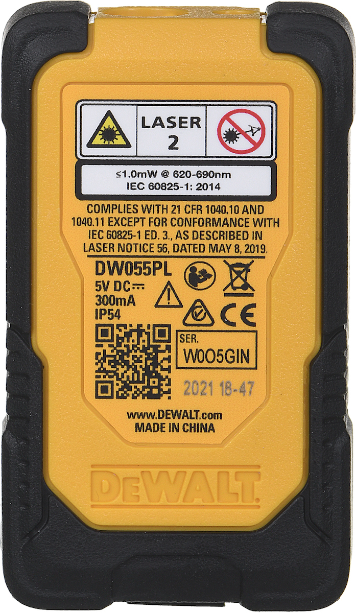 Dewalt Μέτρο Laser DW055PL με Δυνατότητα Μέτρησης έως 16m - Image 5