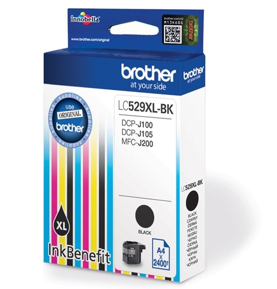 Brother LC-529XL Γνήσιο Μελάνι Εκτυπωτή InkJet Μαύρο (LC-529XLBK) - Image 3