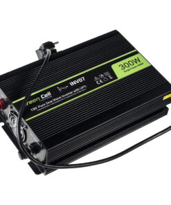 Green Cell Inverter Αυτοκινήτου Καθαρού Ημιτόνου 600W για Μετατροπή 12V DC σε 220V AC