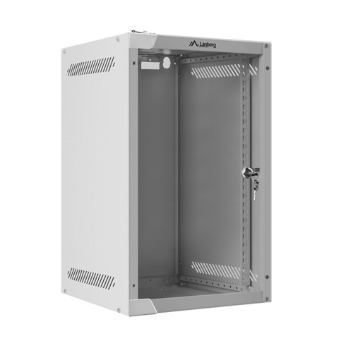 Lanberg Επιτοίχια Καμπίνα Rack 9U 28x31x46.9cm Γκρι WF10-2309-10S - Image 2