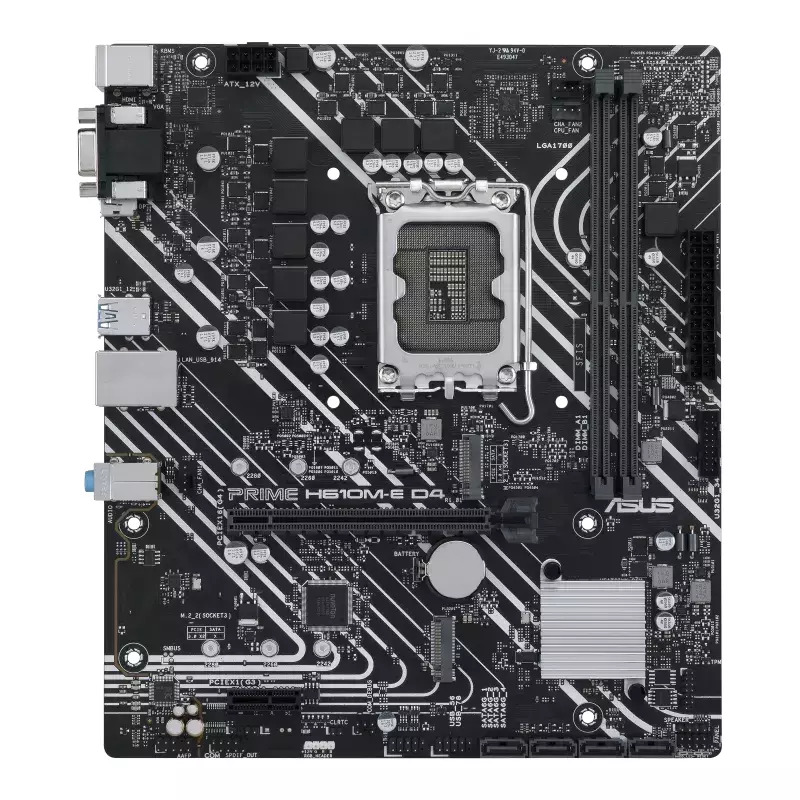 Asus Prime H610M-E D4-CSM - Image 4